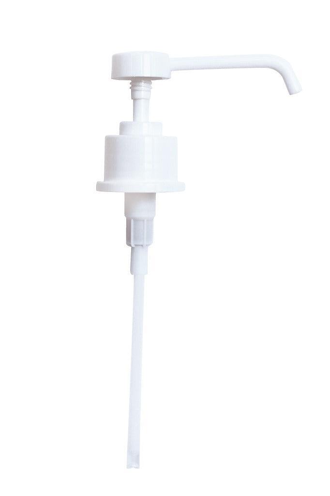 Dosierpumpe, Einmalpumpe, Ersatzpumpe, langer Auslauf 350/500 ml, 1000 ml, Einmalpumpe mit langem Auslauf, 981602, 981603 - Notemed Medizintechnik 