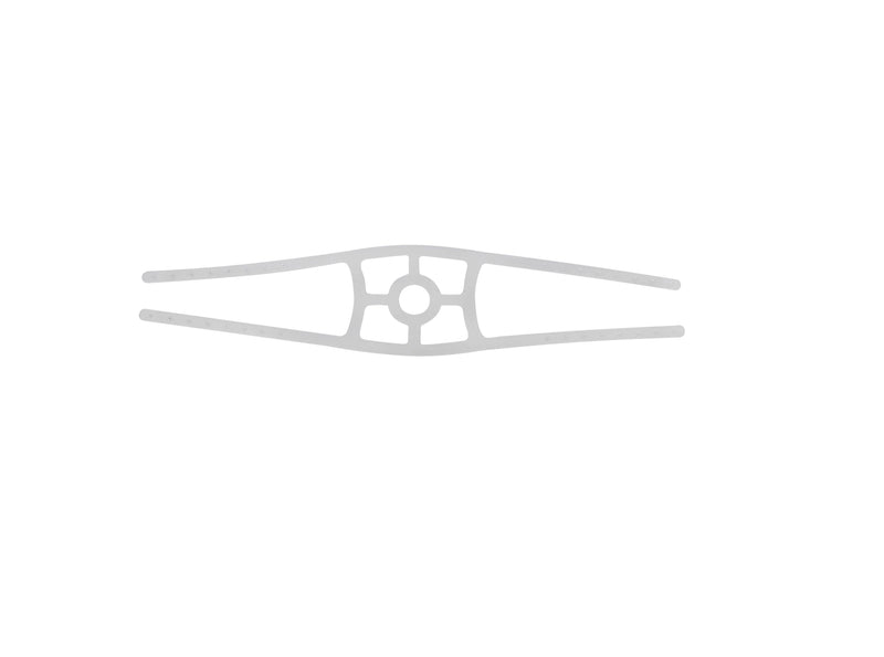 Masken-Bänderung, für AERObag® Beatmungsmasken, 700 mm, schwarz, weiß, 440 mm, weiß, Gummi, AERObag - Notemed Medizintechnik 