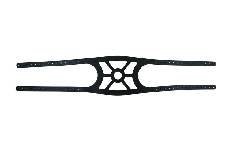 Masken-Bänderung, für AERObag® Beatmungsmasken, 700 mm, schwarz, weiß, 440 mm, weiß, Gummi, AERObag - Notemed Medizintechnik 