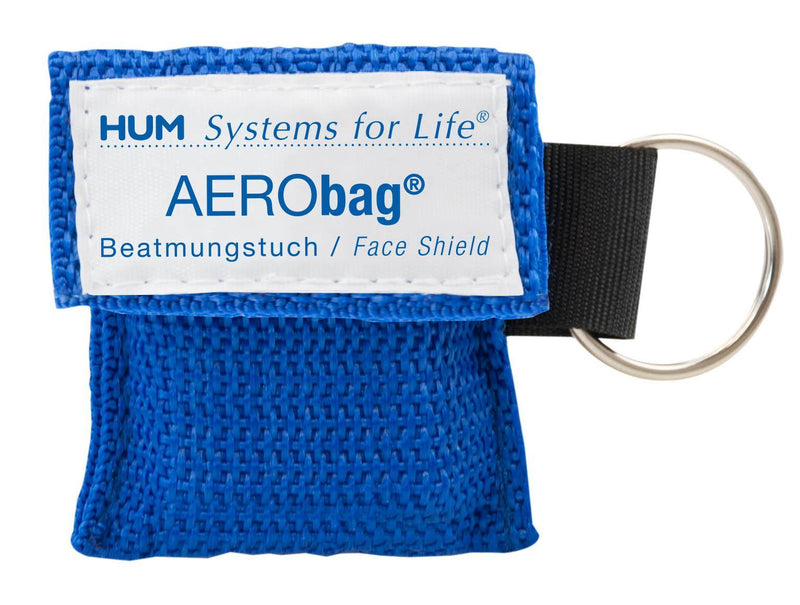 Einmal-Beatmungstuch, mit Einwegventil, aus PE, im Nylon Softcase, AERObag - Notemed Medizintechnik 