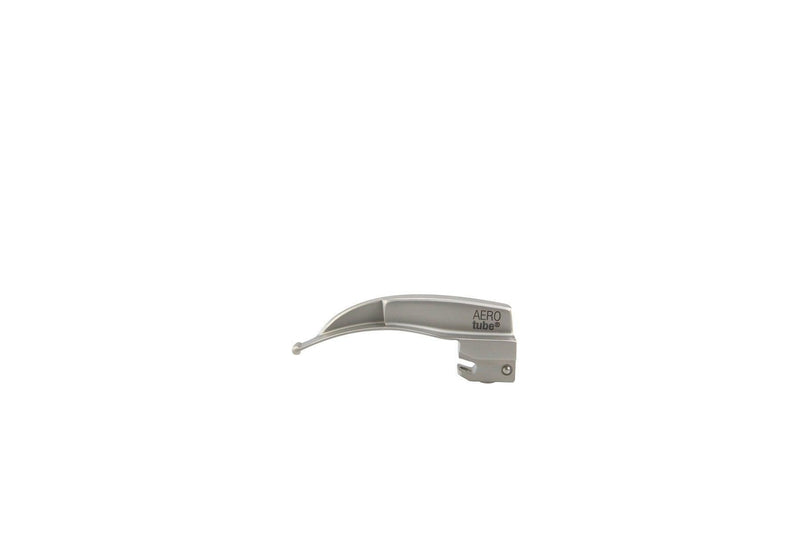 Kaltlicht-Laryngoskopgriff, Mehrweg Laryngoskopspatel, (grüner Standard) Macintosh, Miller, Pro-Version, AEROtube - Notemed Medizintechnik 