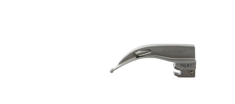 Kaltlicht-Laryngoskopgriff, Mehrweg Laryngoskopspatel, (grüner Standard) Macintosh, Miller, ECO-Version, AEROtube - Notemed Medizintechnik 