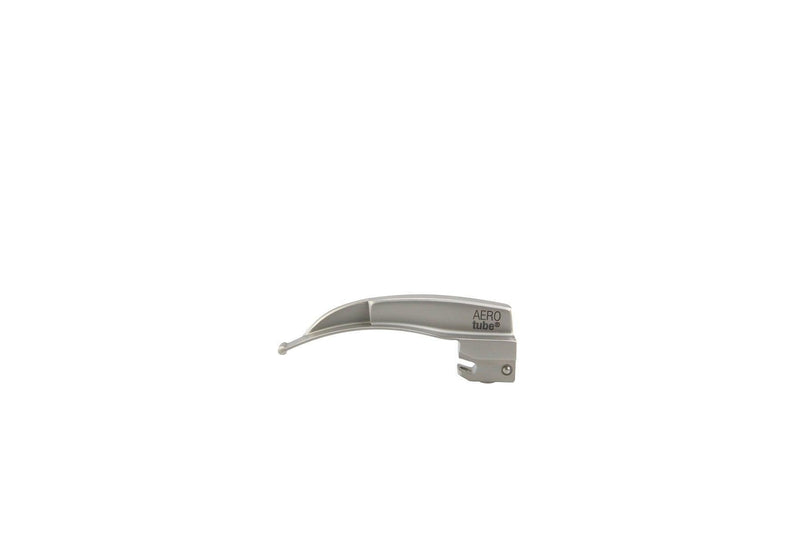 Kaltlicht-Laryngoskopgriff, Mehrweg Laryngoskopspatel, (grüner Standard) Macintosh, Miller, Pro-Version, AEROtube - Notemed Medizintechnik 