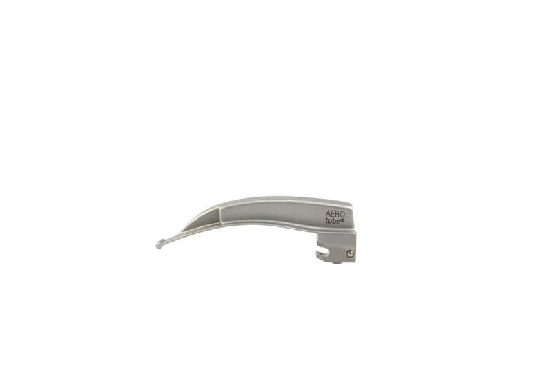 Kaltlicht-Laryngoskopgriff, Mehrweg Laryngoskopspatel, (grüner Standard) Macintosh, Miller, Pro-Version, AEROtube - Notemed Medizintechnik 