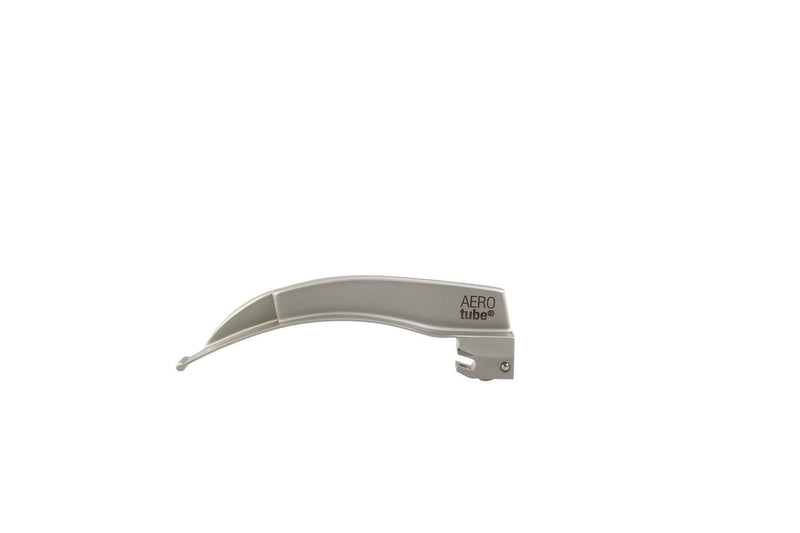 Kaltlicht-Laryngoskopgriff, Mehrweg Laryngoskopspatel, (grüner Standard) Macintosh, Miller, Pro-Version, AEROtube - Notemed Medizintechnik 