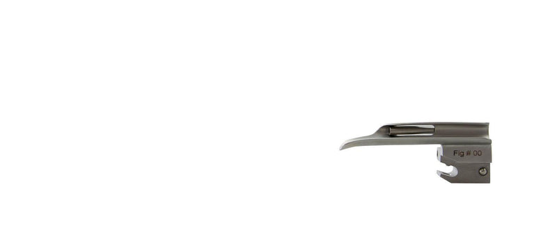 Kaltlicht-Laryngoskopgriff, Mehrweg Laryngoskopspatel, (grüner Standard) Macintosh, Miller, ECO-Version, AEROtube - Notemed Medizintechnik 