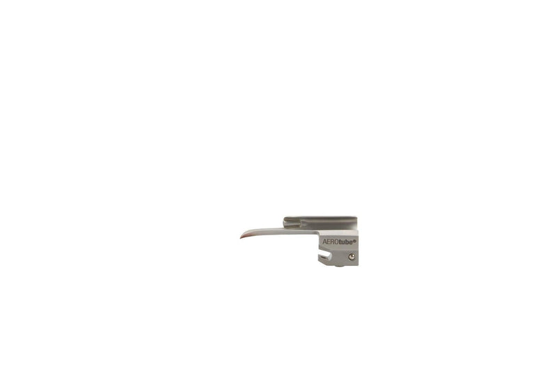 Kaltlicht-Laryngoskopgriff, Mehrweg Laryngoskopspatel, (grüner Standard) Macintosh, Miller, Pro-Version, AEROtube - Notemed Medizintechnik 