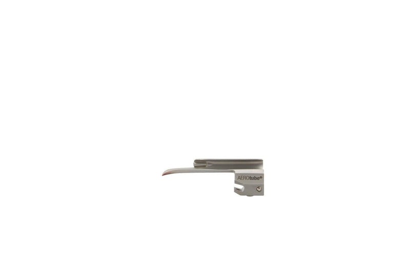 Kaltlicht-Laryngoskopgriff, Mehrweg Laryngoskopspatel, (grüner Standard) Macintosh, Miller, Pro-Version, AEROtube - Notemed Medizintechnik 
