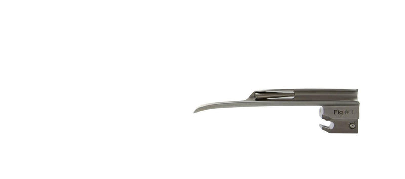 Kaltlicht-Laryngoskopgriff, Mehrweg Laryngoskopspatel, (grüner Standard) Macintosh, Miller, ECO-Version, AEROtube - Notemed Medizintechnik 