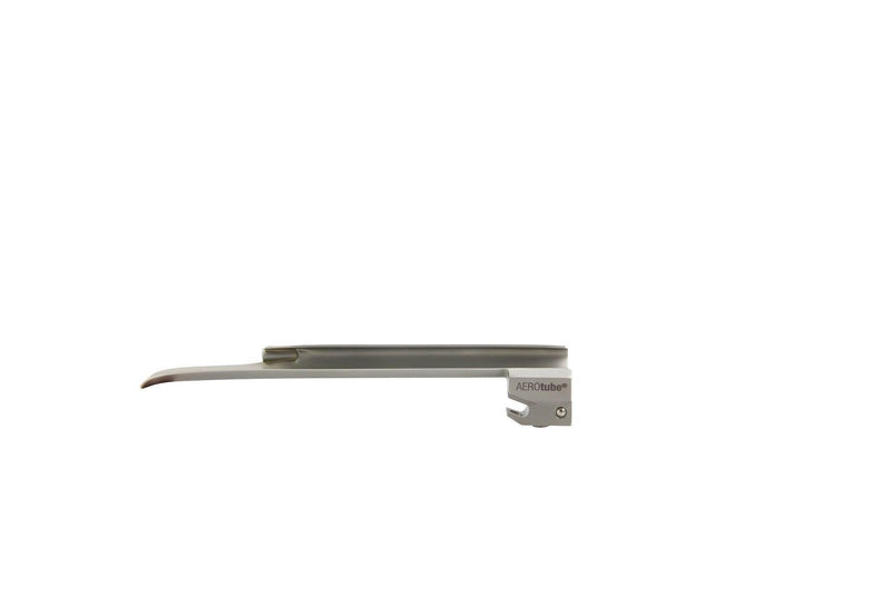 Kaltlicht-Laryngoskopgriff, Mehrweg Laryngoskopspatel, (grüner Standard) Macintosh, Miller, Pro-Version, AEROtube - Notemed Medizintechnik 