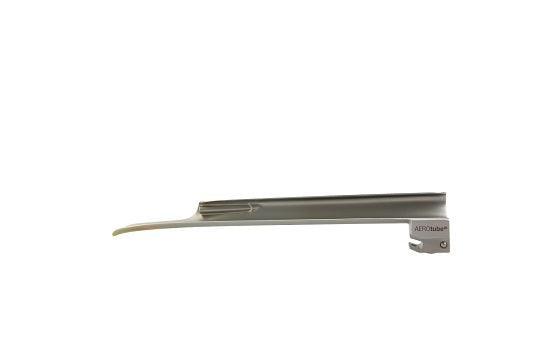 Kaltlicht-Laryngoskopgriff, Mehrweg Laryngoskopspatel, (grüner Standard) Macintosh, Miller, Pro-Version, AEROtube - Notemed Medizintechnik 
