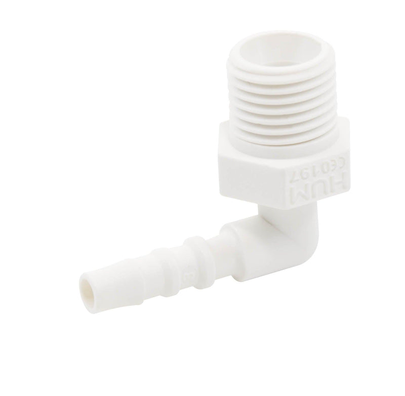 Schlauchanschlusstülle, 6 mm Schläuche, bewegliche Schlauchanschlusstülle, AEROpart - Notemed Medizintechnik 