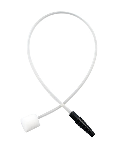 O2-Katheter aus transparentem PVC, für Erwachsene, mit Schaumstoffkompresse und Stufenkonnektor, AEROpart, HSK01-10 HUM