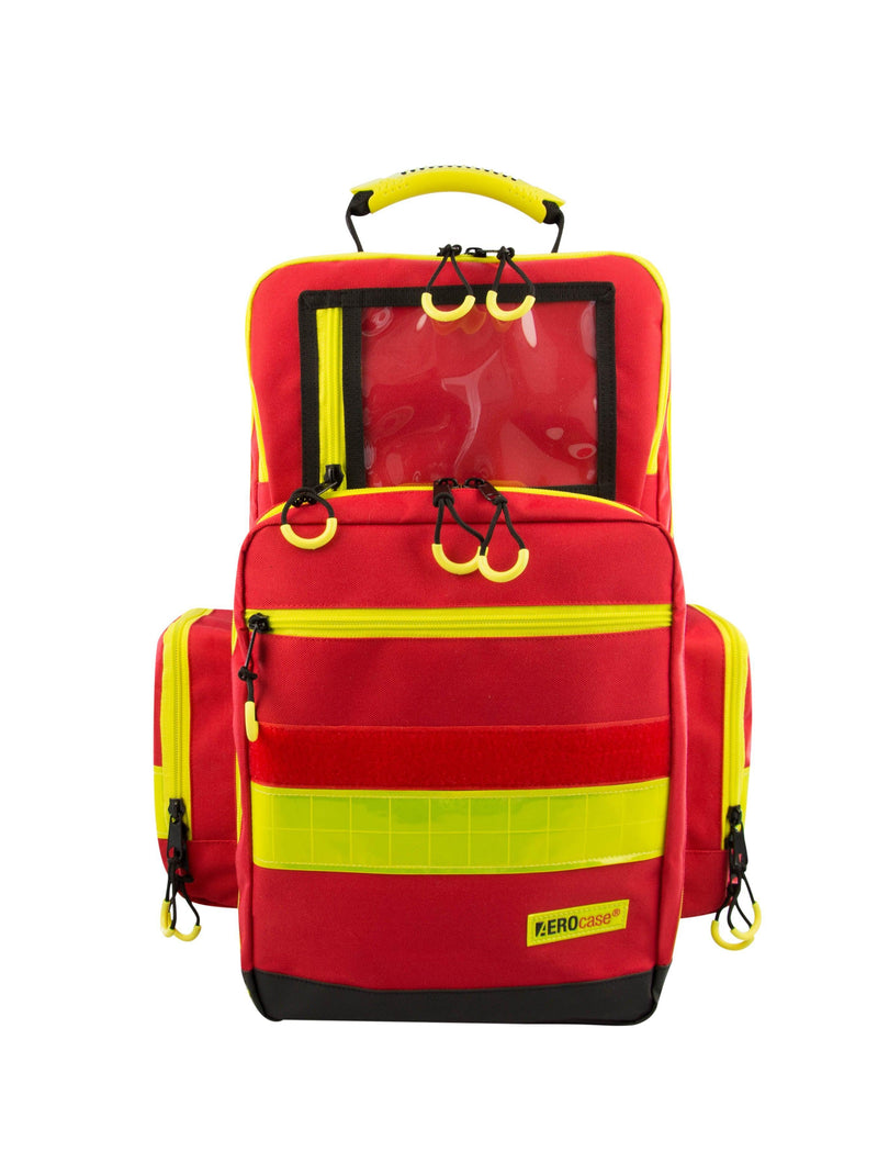 Notfallrucksack, Größe L, mit Innentaschenset, POLYESTER, blau, rot, schwarz, Pro 1R PL1C - Notemed Medizintechnik 