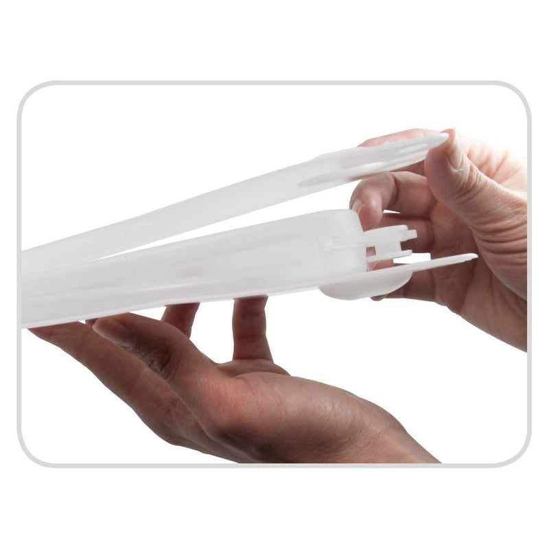 Testlunge, 1000 ml Volumen, mit 15 mm ISO-Anschluss, weiß, Silikonbeutel für Testlunge, AEROtube - Notemed Medizintechnik 