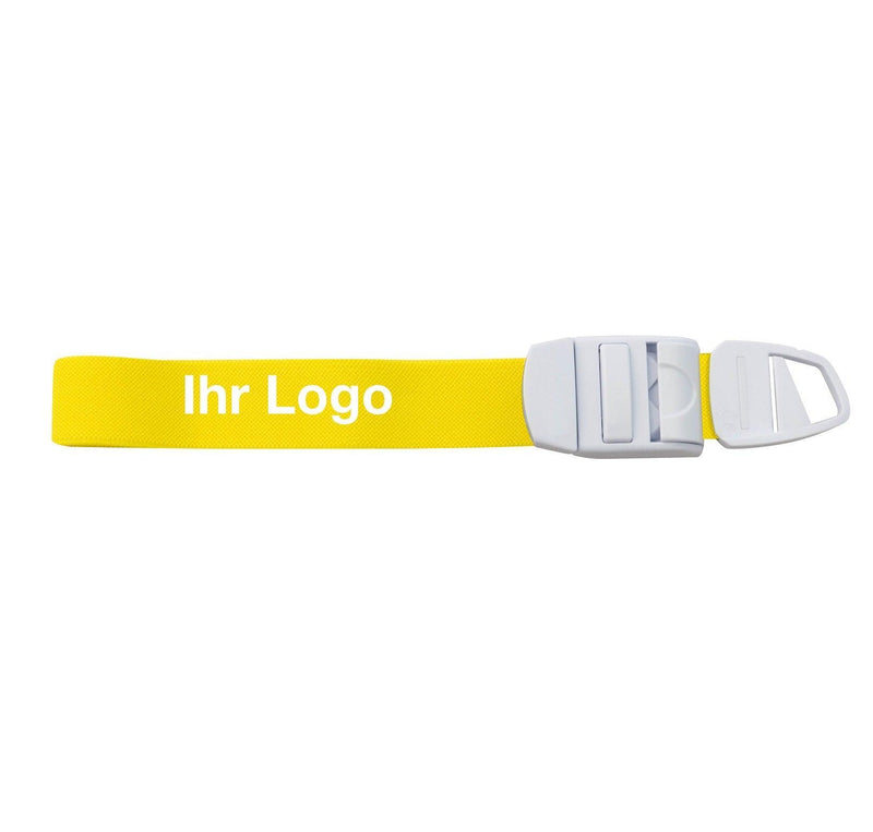 Einhand-Venenstauer, Venenstauer mit individuellem LOGO, grün, orange, olivgrün, pink, rot, violett, weiß, gelb, AEROfusion - Notemed Medizintechnik 