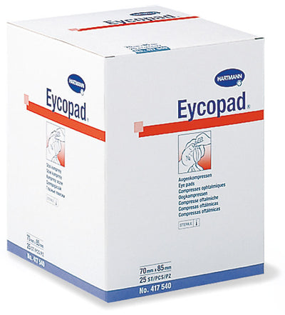 Eycopad Augenkompresse, unsteril, 56 x 70 mm, 70 x 85 mm, 415620, 
415650, 
417620, 
417650 Hartmann