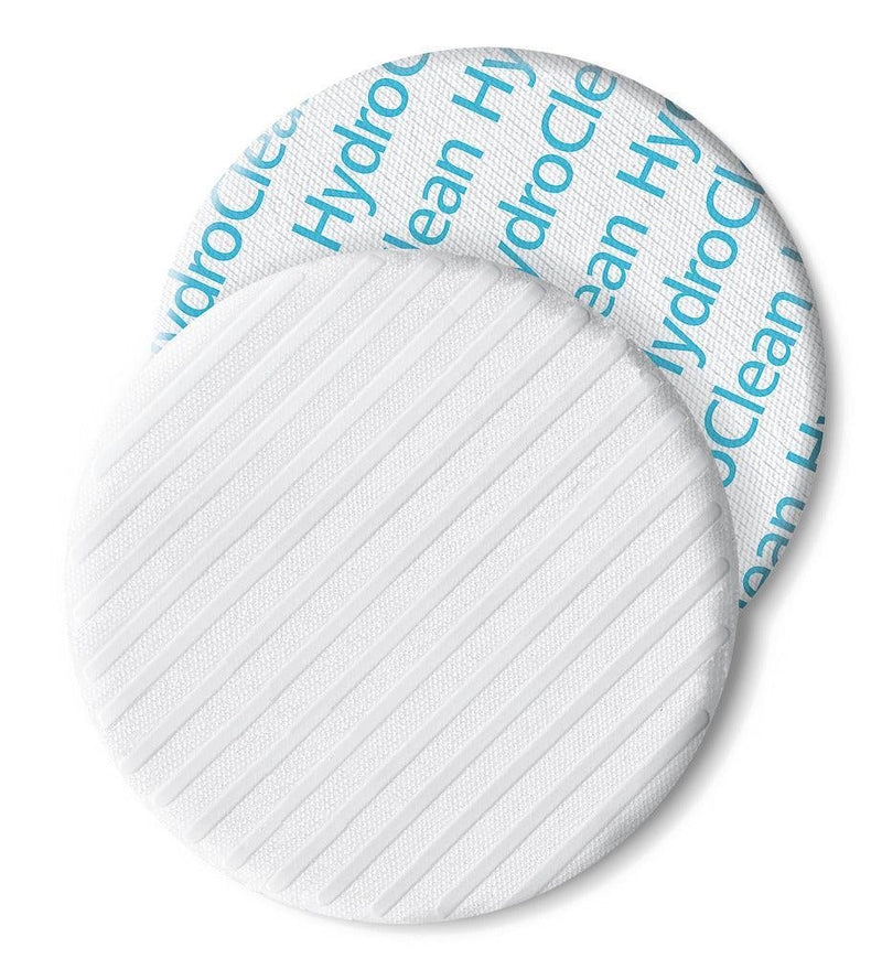 HydroClean, 4 cm rund, 5,5 cm rund, 7,5 x 7,5 cm, 10 x 10 cm, 8 x14 cm oval, 10 x 17 cm, einzeln eingesiegelt, das interaktive Wundkissen mit dem Saug-Spül-Mechanismus, 609220, 609222, 609224, 609226, 609228, 609228, 609230 - Notemed Medizintechnik 
