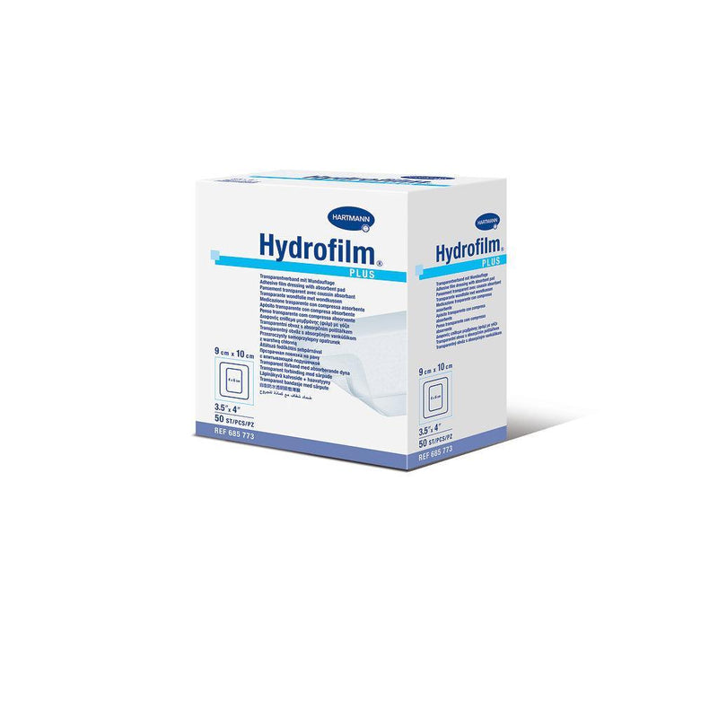Hydrofilm Plus steril, 5 x7,2cm, 9 x 10 cm, 9 x 15 cm, 10 x 12 cm, 10 x 20 cm, 10 x 25 cm, 10 x 30 cm, Transparentverband, Pflaster, Wundschnellverband, Wundpflaster, 685770, 685771, 685772, 685773, 685774, 685775, 685776, 685777, 685778, 685779, 685780 - Notemed Medizintechnik 