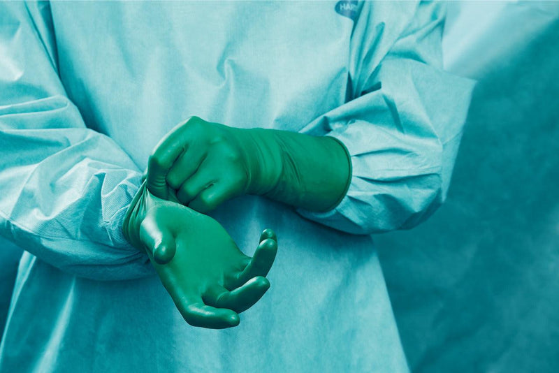 Peha-underglove latexfree OP-Handschuhe, steril, Pkg. á 50 Paar, Gr. 5.5 bis Gr. 9, für alle chirurgischen Eingriffe, puderfreie OP-Handschuhe, Einmalhandschuhe, Einweghandschuhe, 942520, 942521, 
942522, 
942523, 
942524, 
942525, 
942526, 
942527 Hartmann