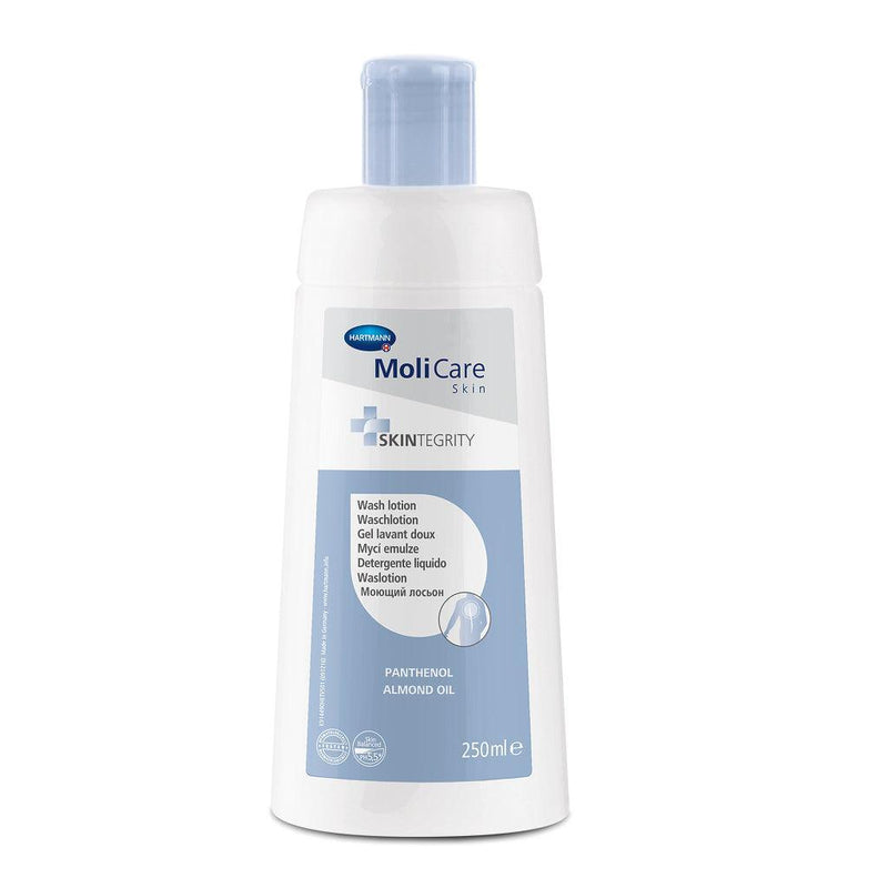 MoliCare Skin Waschlotion, 250 ml, 500 ml, milde Reinigung empfindlicher Haut, beim Duschen oder Baden, 995040, 995014 - Notemed Medizintechnik 