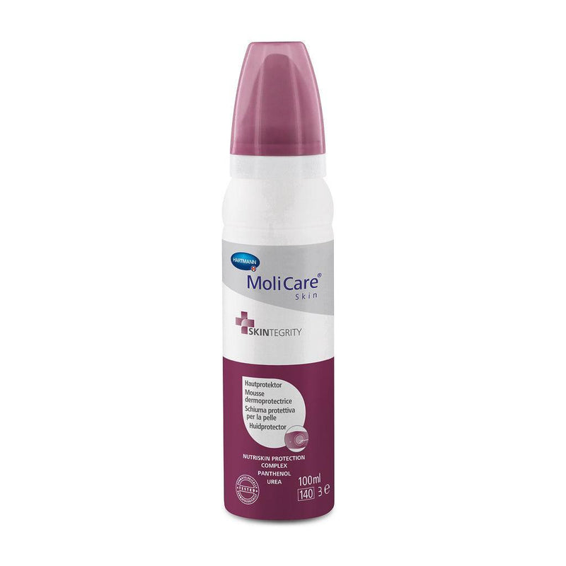 MoliCare Skin Hautprotektor, 100 ml, alternative zur Hautschutzcreme, als Schaum; zum Einsatz beim Wechsel des Inkontinenzprodukts im Intimbereich, 995025 - Notemed Medizintechnik 