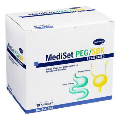 MediSet PEG/SBK Standard, steriles Einmal-Set für den Verbandwechsel, einzelsteril verpackt, 455502 Hartmann