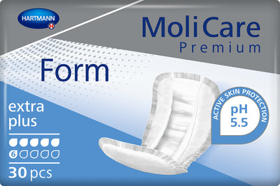 MoliCare Premium Form extra plus 6 Tropfen, anatomische Vorlage, Inkontinenzvorlage, 168319, PZN 12458402 Hartmann