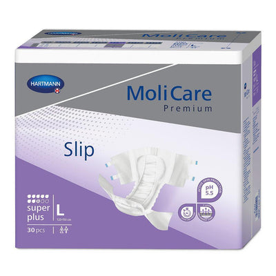 MoliCare Slip super 7 Tropfen Gr. S/M/L, Inkontinenzslip, sichere Nachtversorgung bei leichteren Inkontinenzformen, 165331, 
PZN 11351820, 
165332, 
PZN 11351843, 
165333, 
PZN 11351872 - Notemed Medizintechnik 