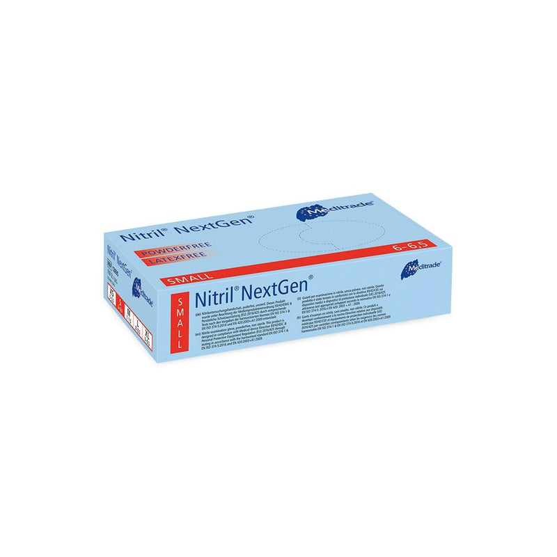 Nitril® NextGen®
 Untersuchungshandschuh aus Nitril, puderfrei, X-Large (9), Large (8-8,5), Medium (7-7,5), Small (6-6,5), Small (6-6,5), X-Small (5,5), 1283XL, 
 1283L, 
 1283M, 
 1283S, 
 1283XS