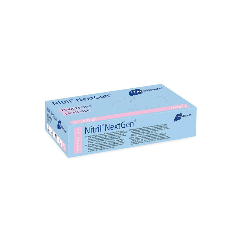 Nitril® NextGen®
 Untersuchungshandschuh aus Nitril, puderfrei, X-Large (9), Large (8-8,5), Medium (7-7,5), Small (6-6,5), Small (6-6,5), X-Small (5,5), 1283XL, 
 1283L, 
 1283M, 
 1283S, 
 1283XS