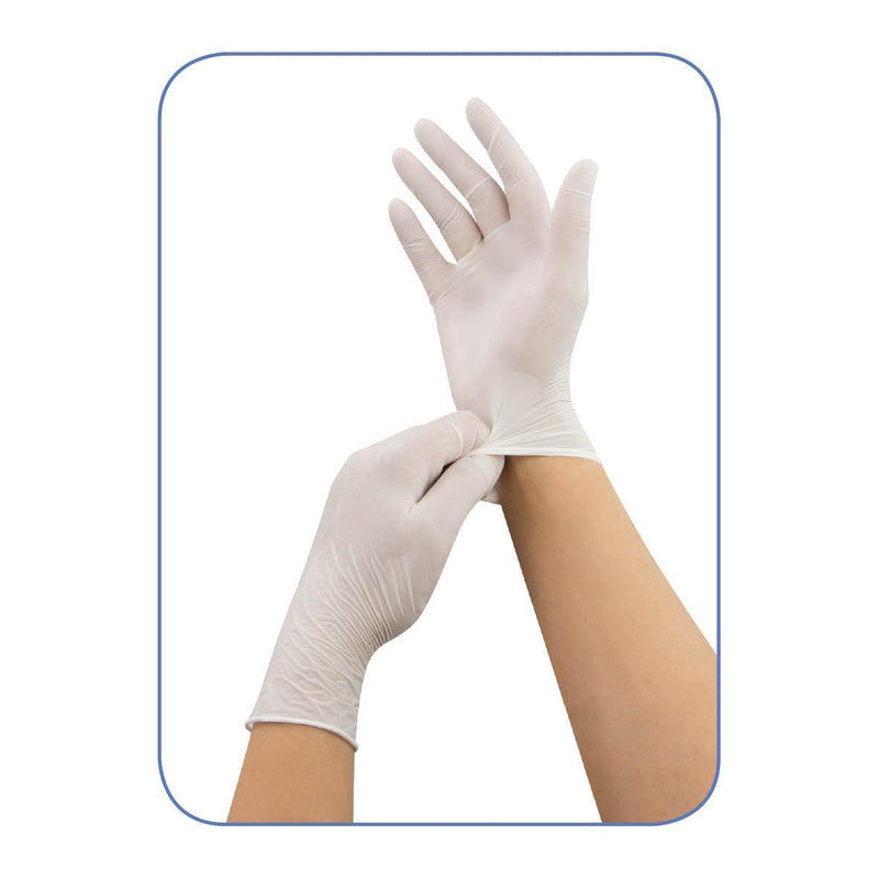 EASY Gloves Nitrile Light weiß, Einmal- Untersuchungs- und Schutzhandschuhe, Box (VE) = 135, 150 Stück, AEROuse - Notemed Medizintechnik 