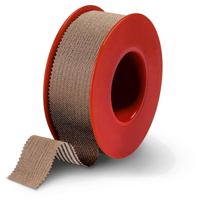 Omniplast auf Kunststoffspulen, Verbandfixierung, 9,2 m lang, Spulenpflaster, Fixierpflaster, 1,25 cm x 9,2 m, 2,5 cm x 9,2 m, 5 cm x 9,2 m, 900573, 900452, 900574, 900453, 900575, 900454 - Notemed Medizintechnik 