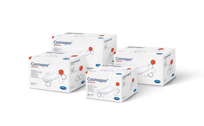 Cosmopor Advance, steril, 7,2 x 5 cm, 10 x 6 cm, 10 x 8 cm, 15 x 8 cm, 20 x 10 cm, 25 x 10 cm, 35 x 10 cm, Wundverband, Pflaster, Wundpflaster, Wundschnellverband, 901018, 901010, 901011, 901013, 901014, 901015, 901016 901017 - Notemed Medizintechnik 