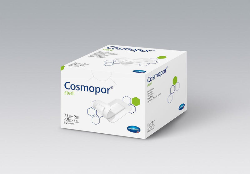 Cosmopor steril, Wundverband, Pflaster, Wundpflaster, Wundschnellverband, 900833, 900800, 900802, 900804, 900806, 900808, 900810, 900820, 900812, 900814, 900816, 900823 - Notemed Medizintechnik 