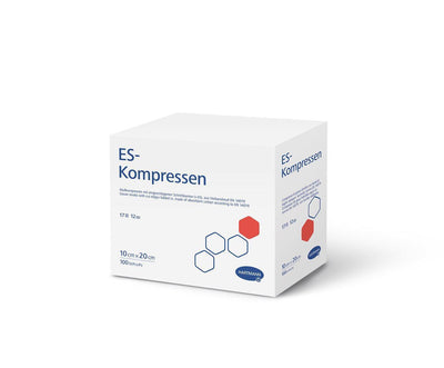 Hartmann, ES-Kompresse steril, Großpackung, Mullkompresse, 12 fach - Notemed Medizintechnik 