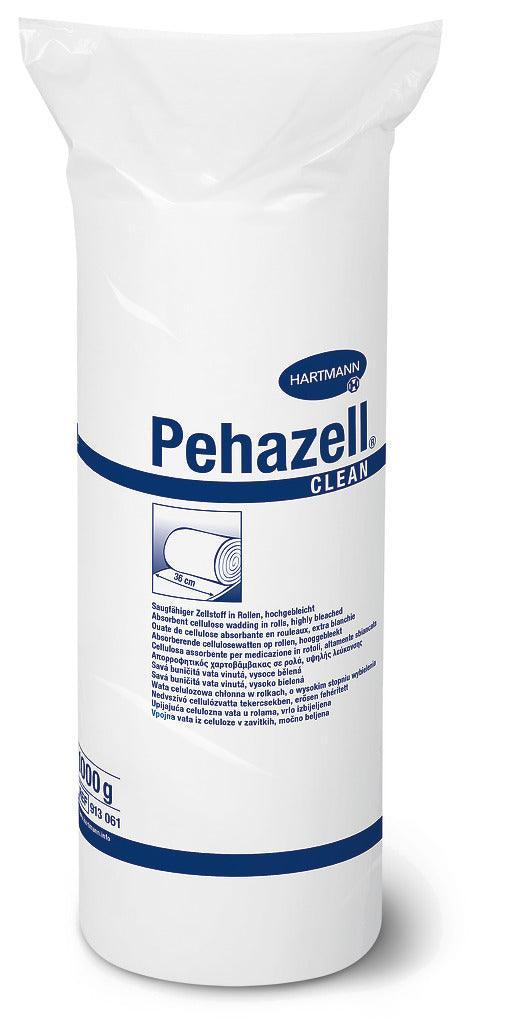 Pehazell Clean Zellstoffrolle hochgebleicht / ungebleicht, 36 cm, 37 x 57 cm, 28,5 x 37 cm, 913062, 
913061, 
913064, 
913067, 
913068 - Notemed Medizintechnik 