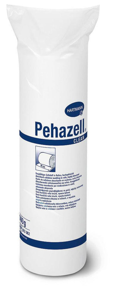 Pehazell Clean Zellstoffrolle hochgebleicht / ungebleicht, 36 cm, 37 x 57 cm, 28,5 x 37 cm, 913062, 
913061, 
913064, 
913067, 
913068 - Notemed Medizintechnik 