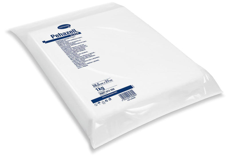 Pehazell Clean Zellstoffrolle hochgebleicht / ungebleicht, 36 cm, 37 x 57 cm, 28,5 x 37 cm, 913062, 
913061, 
913064, 
913067, 
913068 - Notemed Medizintechnik 