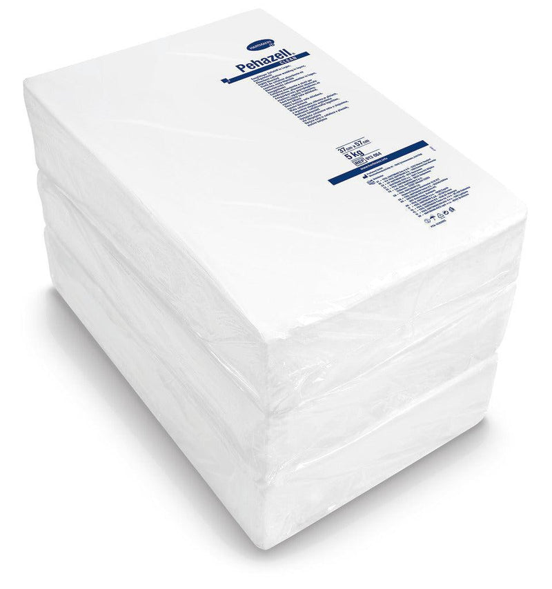 Pehazell Clean Zellstoffrolle hochgebleicht / ungebleicht, 36 cm, 37 x 57 cm, 28,5 x 37 cm, 913062, 
913061, 
913064, 
913067, 
913068 - Notemed Medizintechnik 