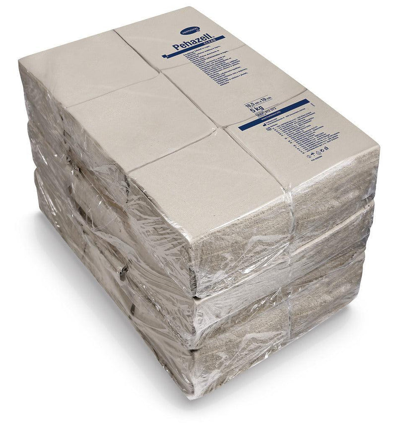Pehazell Clean Zellstoffrolle hochgebleicht / ungebleicht, 36 cm, 37 x 57 cm, 28,5 x 37 cm, 913062, 
913061, 
913064, 
913067, 
913068 - Notemed Medizintechnik 