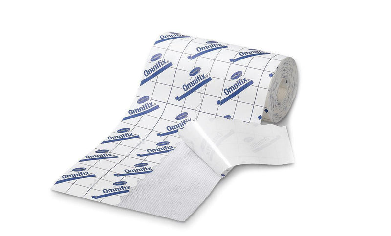 Omnifix elastic 2m lang, in Faltschachteln, Fixierpflaster, zur vollflächigen Verbandabdeckung und Verbandfixierung, 10 cm x 2 m, 900601 - Notemed Medizintechnik 