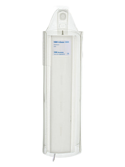 Infusor 3000, transparente Druckinfusionsmanschette mit Luer Lock - Umschlagedesign mit Haken, 57-01-300 - Notemed Medizintechnik 