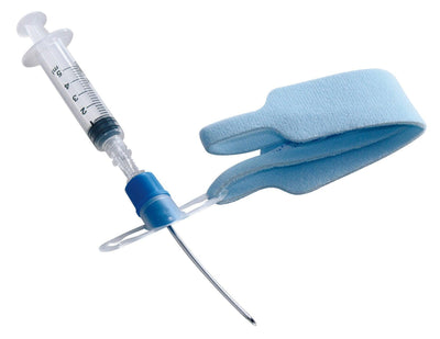 Jet-Ventilationskatheter Punktionskoniotomie 13 G, 14 G, 16 G, Erwachsenen, Kinder, Baby, Notfall-Set mit Spritze - Notemed Medizintechnik 