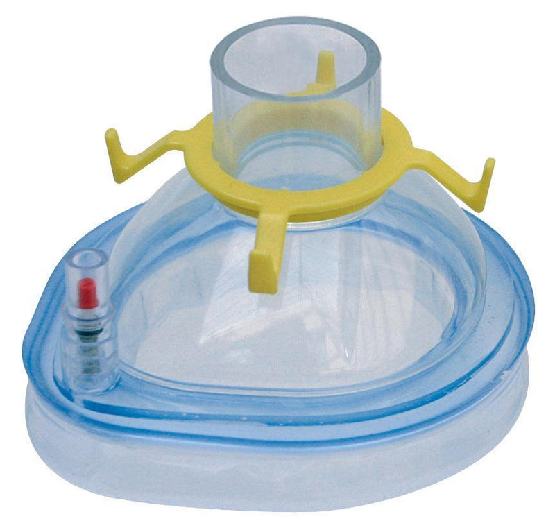 PVC Beatmungsmaske, Gr. 1 bis Gr. 6, Pkg. / 10 Stück - Notemed Medizintechnik 