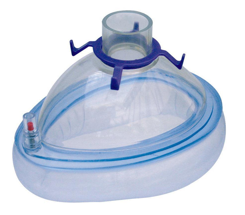 PVC Beatmungsmaske, Gr. 1 bis Gr. 6, Pkg. / 10 Stück - Notemed Medizintechnik 