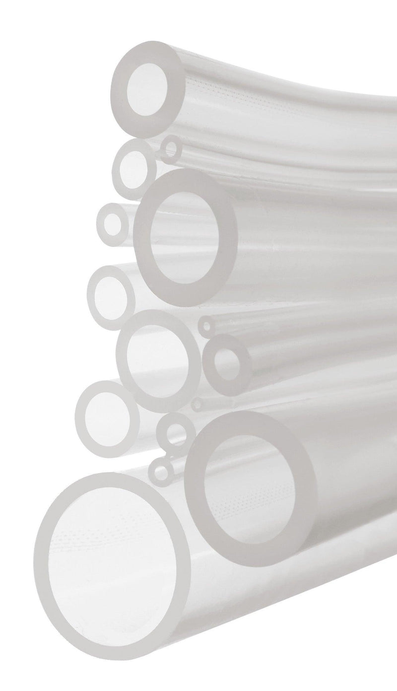 Silikonschlauch 25 m, glatt, 1,0 mm I.D. x 0,5 mm bis 12,0 mm I.D. x 4,0 mm Wandung - Notemed Medizintechnik 