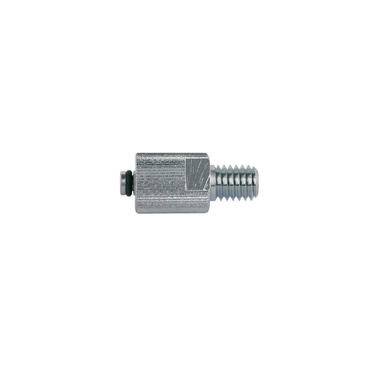 Konnektor Luer Lock, Konnektor Luer Lock mit M5, M6 Gewinde, männlich - Material: Messing vernickelt, Pkg. / 5 Stück - Notemed Medizintechnik 