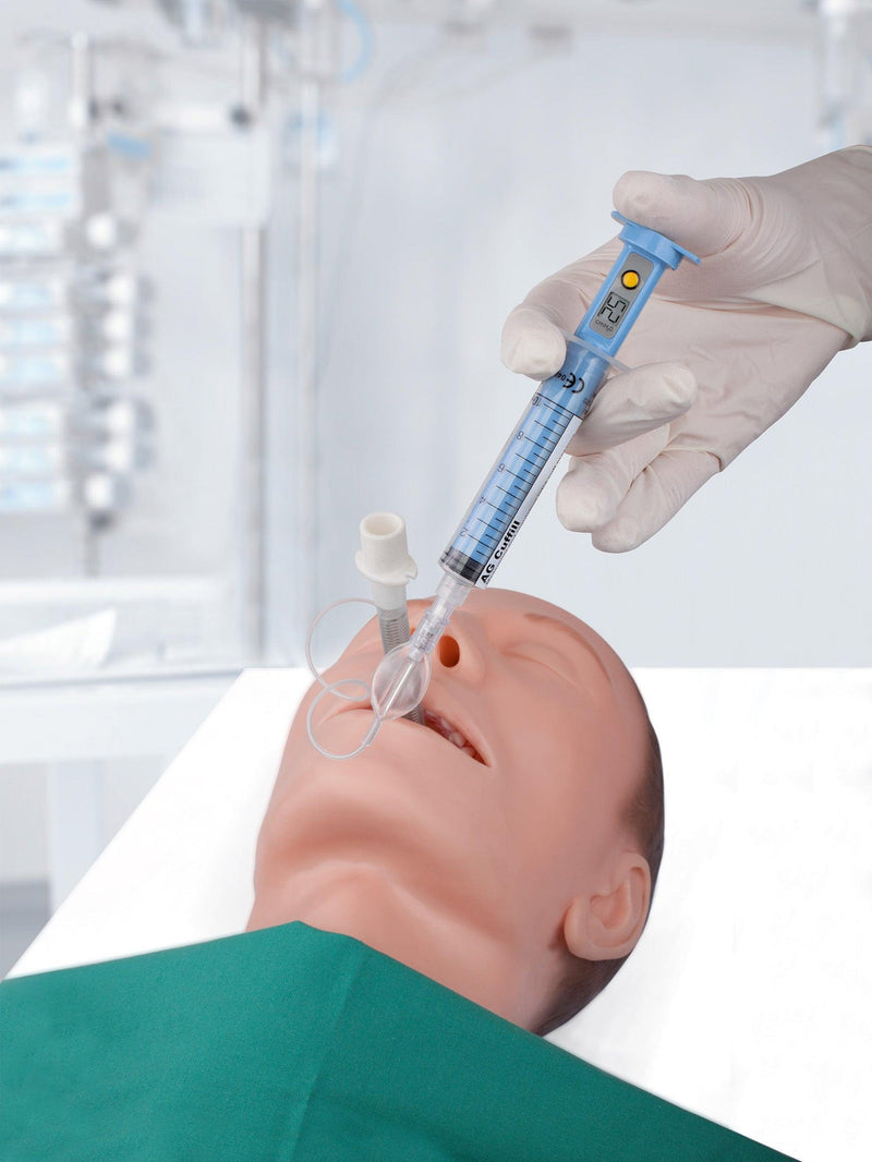 AG CUFFILL - digitale Spritze zur Cuffdruckmessung, limitiert auf 100 Messungen, mit automatischer Countdown-Funktion, 59-10-100 - Notemed Medizintechnik 