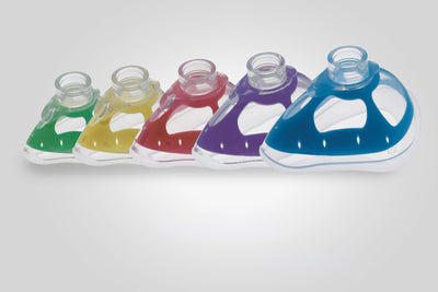 Bi-Maske mit Silikonlippe Gr. 2 - Gr. 6 - Notemed Medizintechnik 